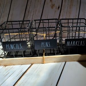 Brand New- Rae Dunn pencil, pen, markers holder